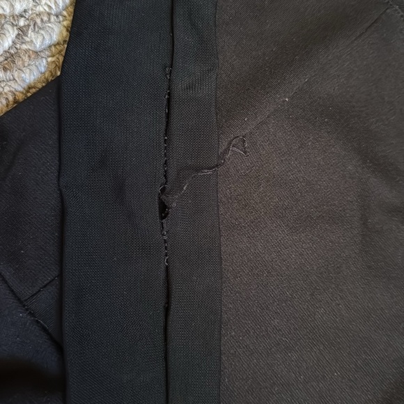 Nasty Gal Mesh Black Peplum Romper Small - Picture 4 of 7